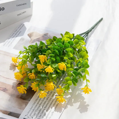 Bouquet de Plantes Fleuries Artificielles | Artiflora Jaune