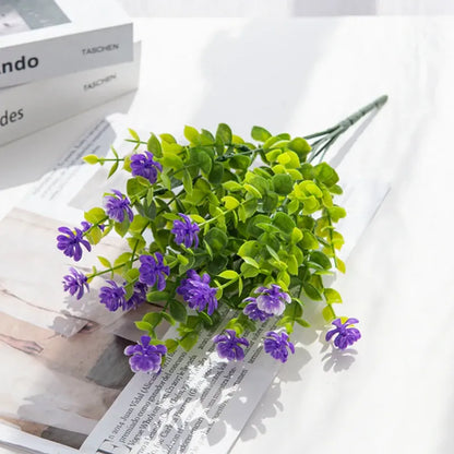 Bouquet de Plantes Fleuries Artificielles | Artiflora Mauve
