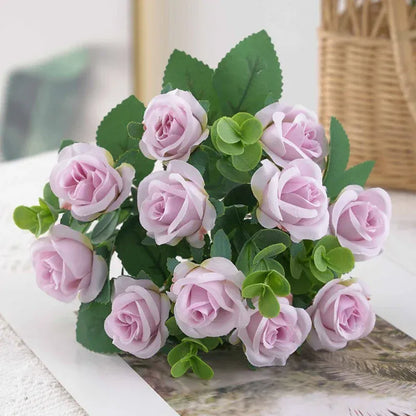 Bouquet de Roses Artificielles | Artiflora Violet