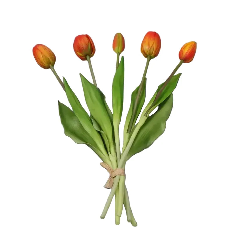 Bouquet de Tulipes Artificielles | Artiflora Soleil / 5 pièces