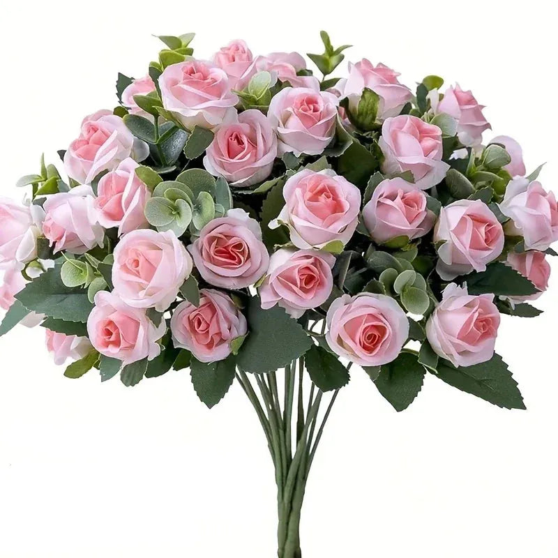 Bouquets de 10 Roses Artificielles | Artiflora Rose