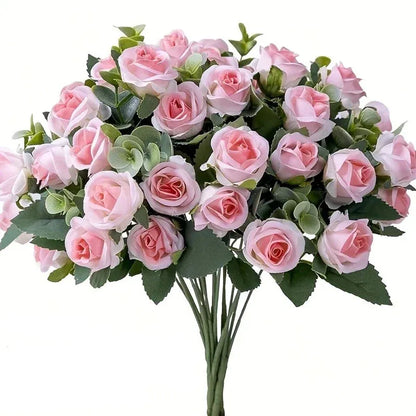 Bouquets de 10 Roses Artificielles | Artiflora Rose
