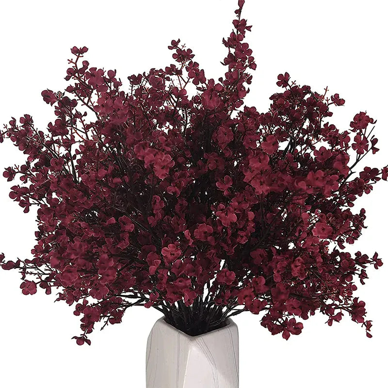 Bouquets de Gypsophiles Artificiel en Fleur | Artiflora Marron / 1Pcs