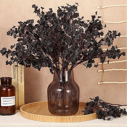 Bouquets de Gypsophiles Artificiel en Fleur | Artiflora Noir / 1Pcs
