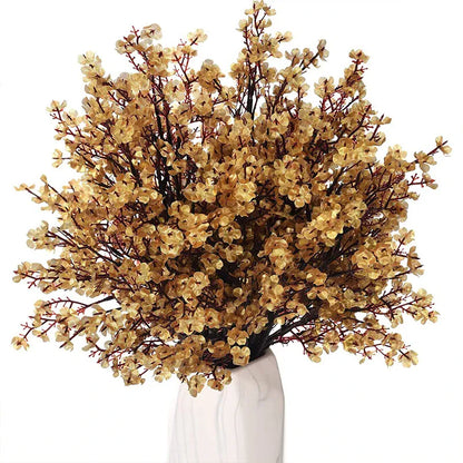 Bouquets de Gypsophiles Artificiel en Fleur | Artiflora Or / 1Pcs
