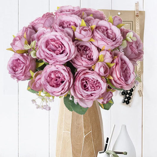 Bouquets de Roses Artificielles Colorées | Artiflora
