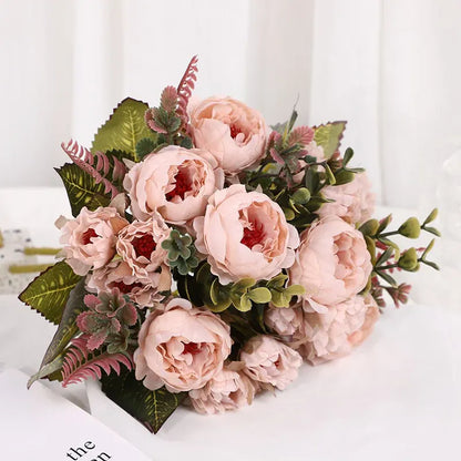 Bouquets de Roses Artificielles Sobre | Artiflora Champagne