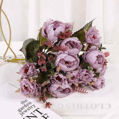 Bouquets de Roses Artificielles Sobre | Artiflora Violet
