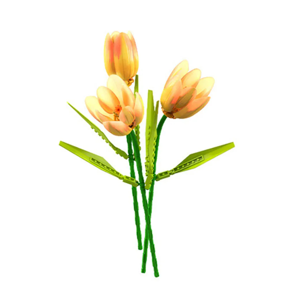 Bouquets de Tulipes à construire | Artiflora Orange