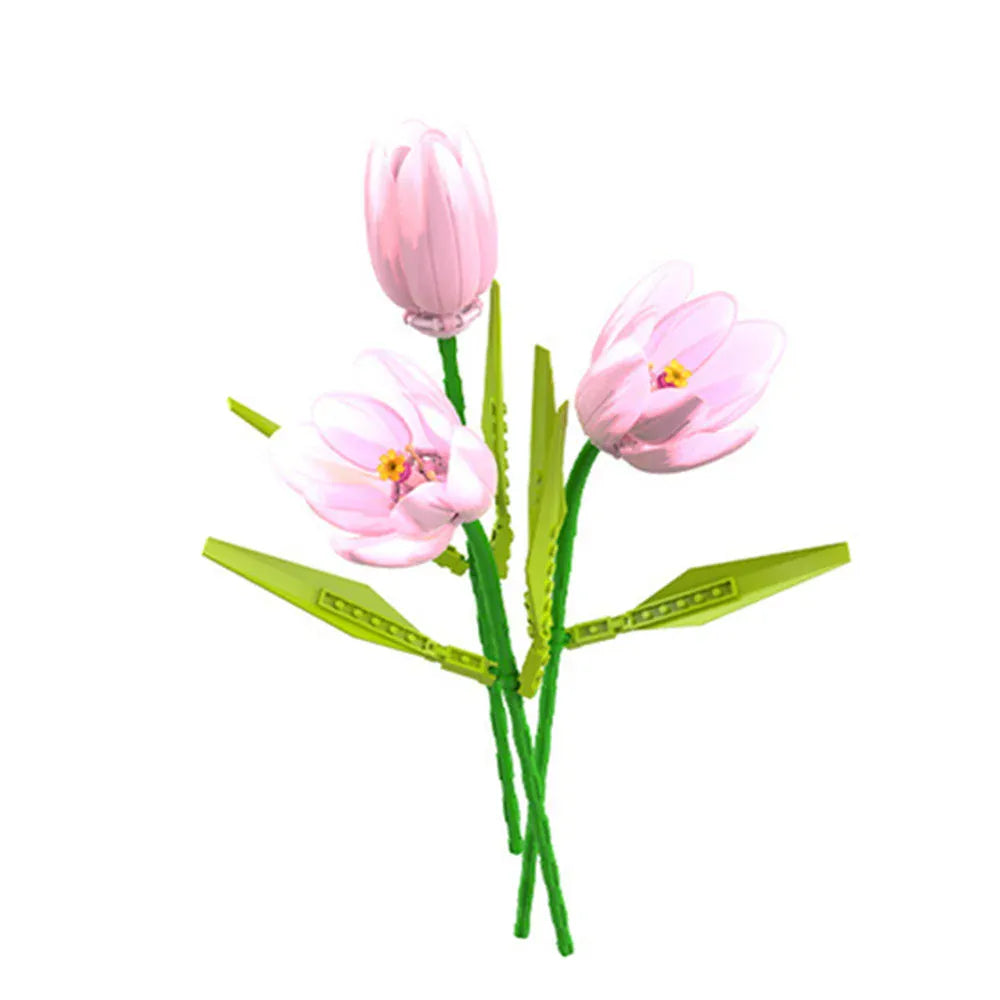 Bouquets de Tulipes à construire | Artiflora Rose