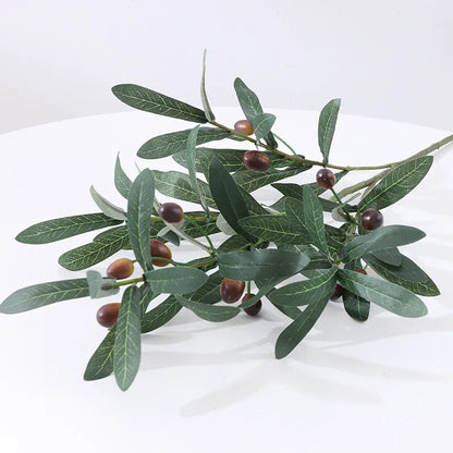 Branche d'Olivier Artificiel | Artiflora Avec Olive