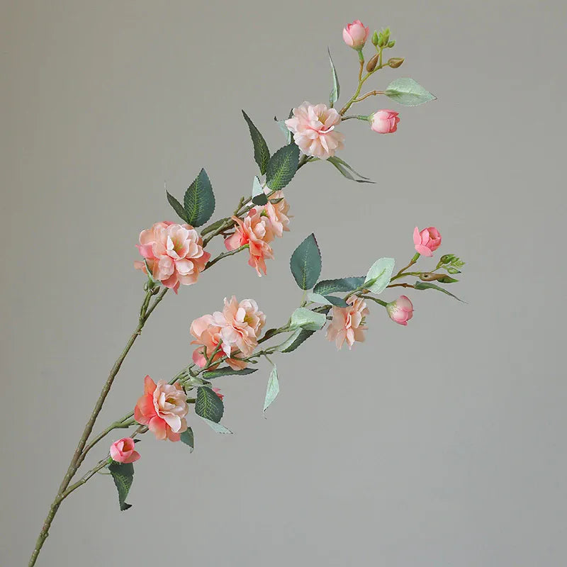 Branche de Camellia Artificielle | Artiflora Orange