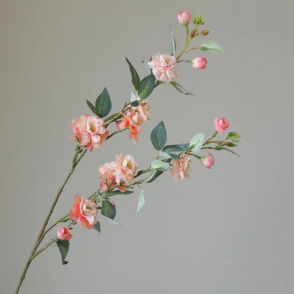 Branche de Camellia Artificielle | Artiflora Orange