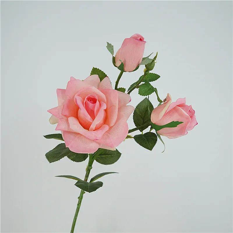 Branche de Rose Artificielle Eclatantes | Artiflora Rose