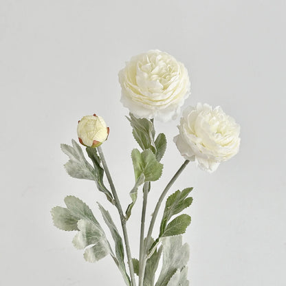 Branche de Roses Artificielles | Artiflora Blanc