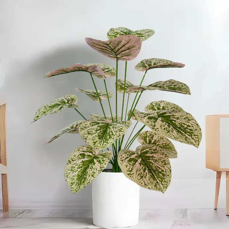 Caladium Artificiel Vert | Artiflora