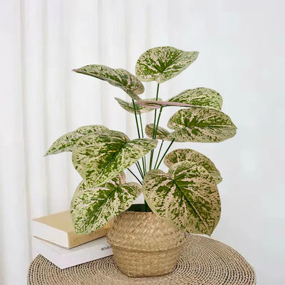 Caladium Artificiel Vert | Artiflora