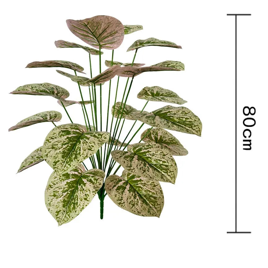 Caladium Artificiel Vert | Artiflora 24 Feuilles