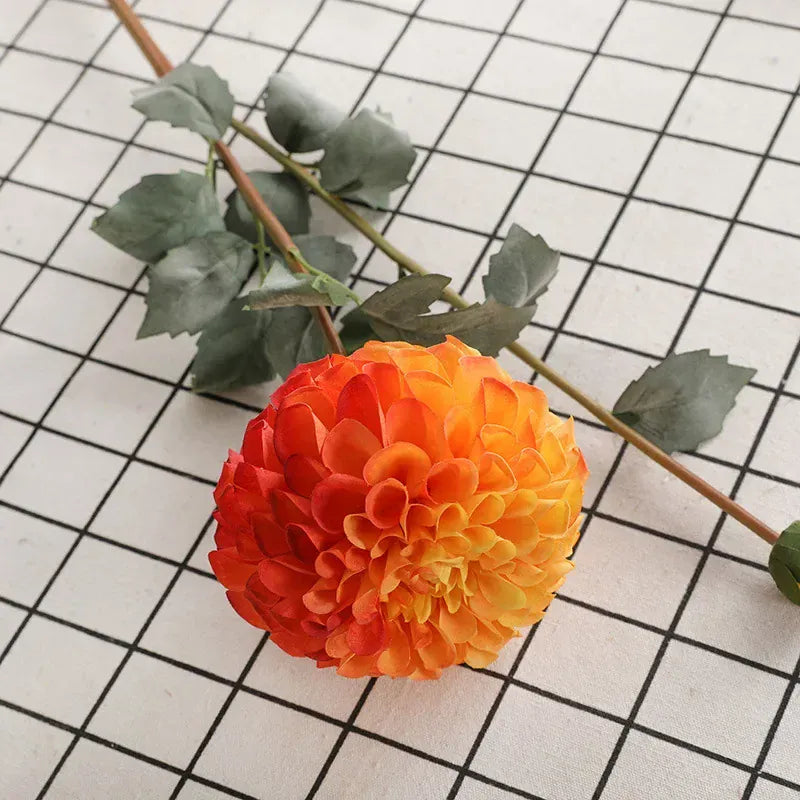 Dahlia Artificielle | Artiflora Orange