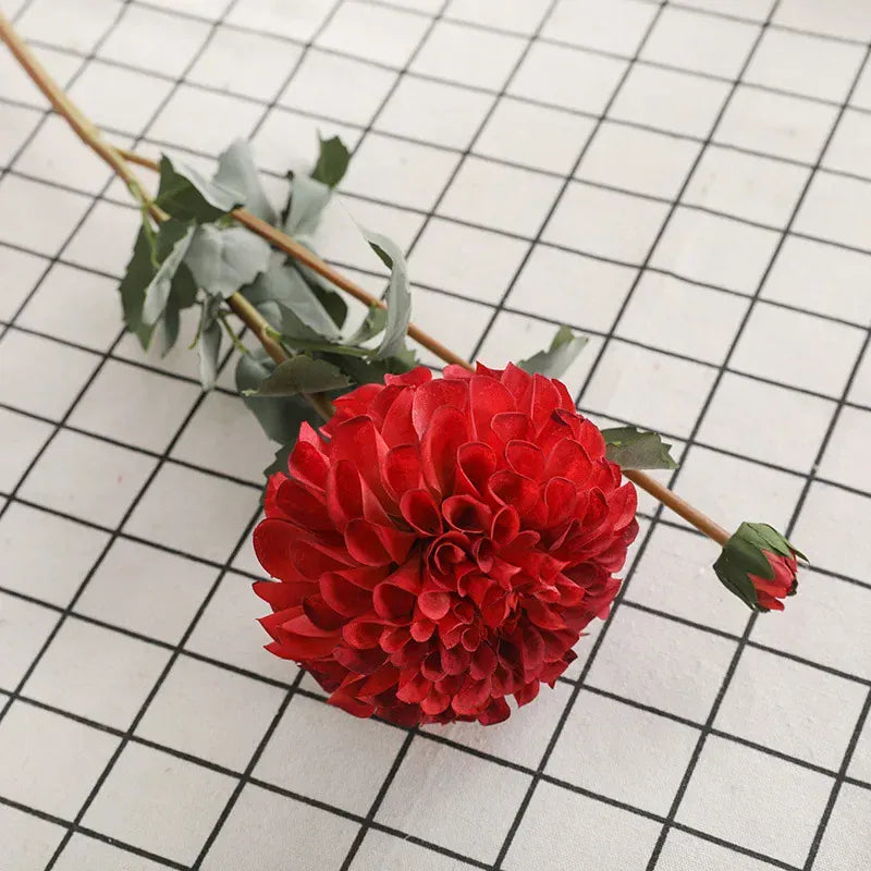 Dahlia Artificielle | Artiflora Rouge