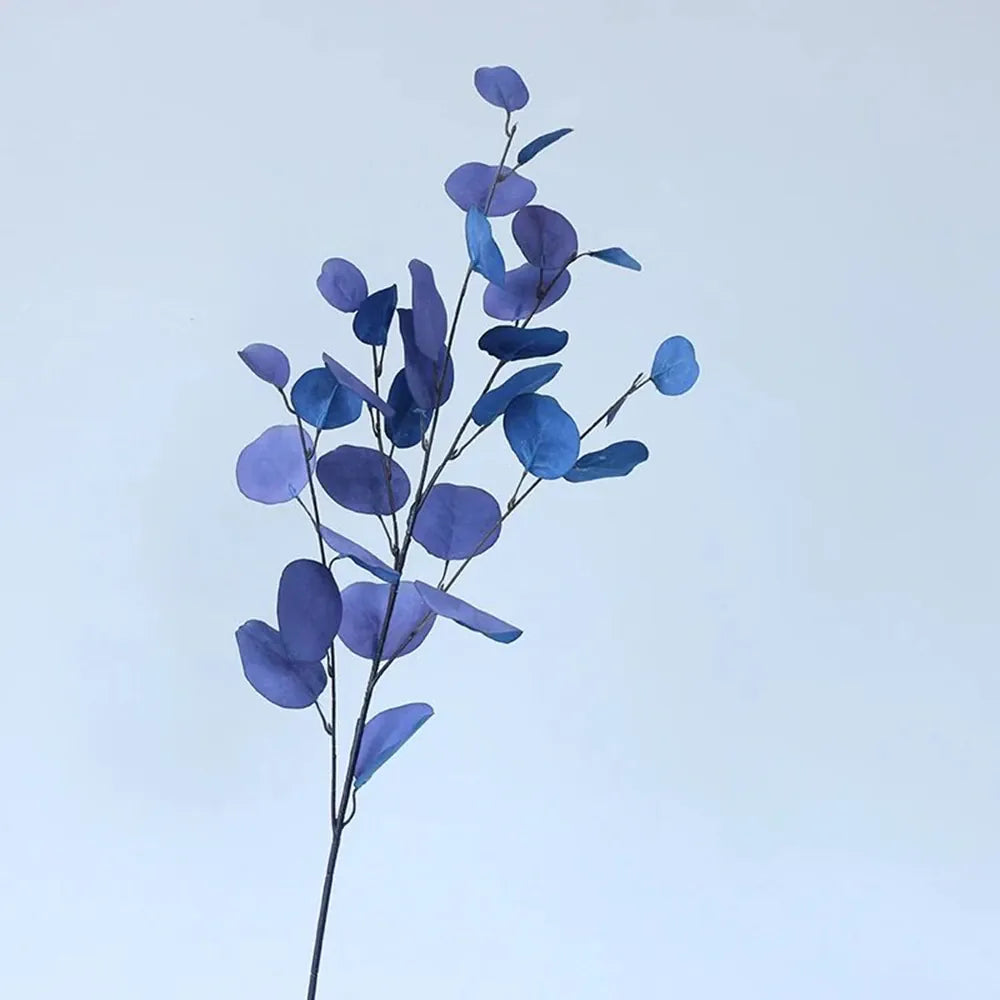 Fausses Feuilles Bleu Foncé