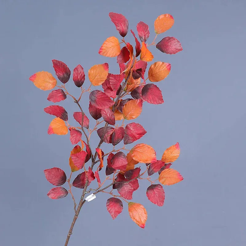 Feuille artificielle d'Erable | Artiflora Orange