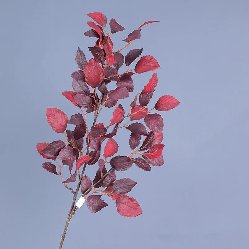 Feuille artificielle d'Erable | Artiflora Rouge