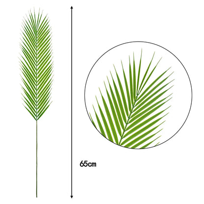 Feuille Artificielle de Palmier | Artiflora 3 pcs - Enorme Feuille