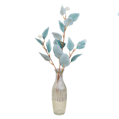 Feuilles Artificielles Bleu Clair