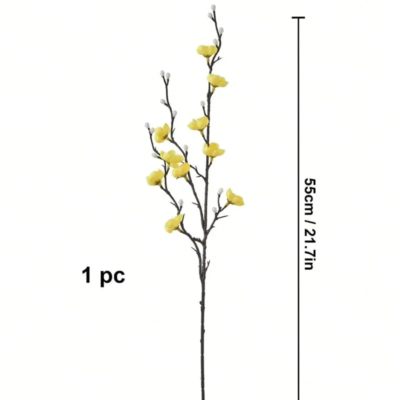 Fleur de Prunier artificielle | Artiflora Jaune
