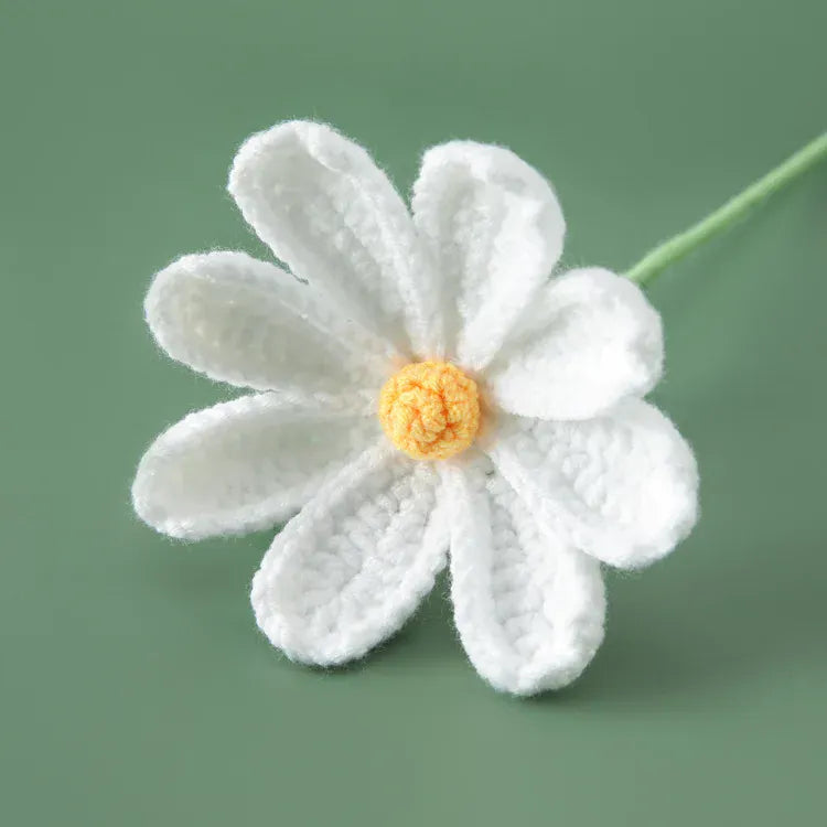 Fleur Tricotée | Artiflora Blanc