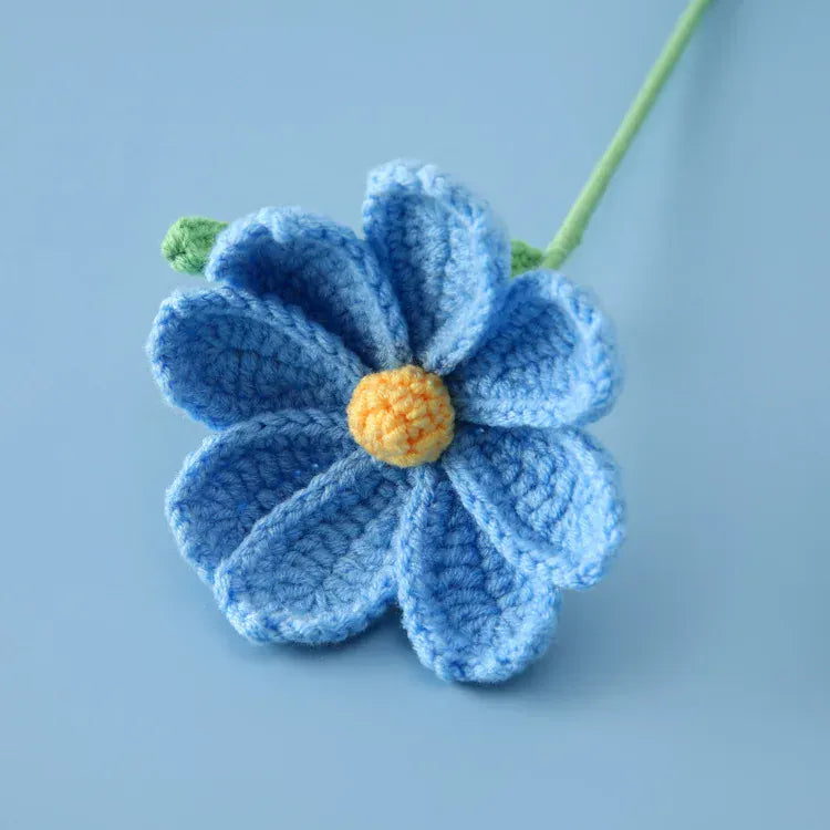 Fleur Tricotée | Artiflora Bleu