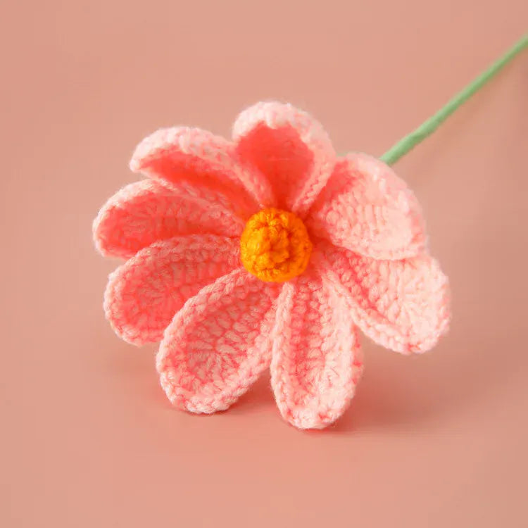 Fleur Tricotée | Artiflora Rose Pâle
