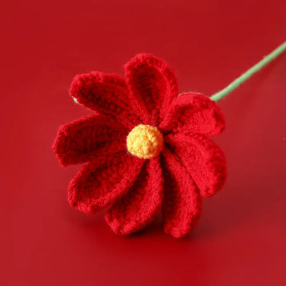 Fleur Tricotée | Artiflora Rouge