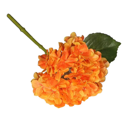 Fleurs d'Hortensia Artificielles | Artiflora Orange