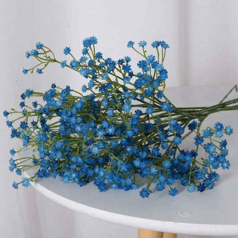 Fleurs de Gypsophile Artificielles | Artiflora Bleu / 1pcs