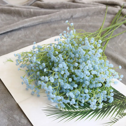 Fleurs de Gypsophile Artificielles | Artiflora Bleu Ciel / 1pcs