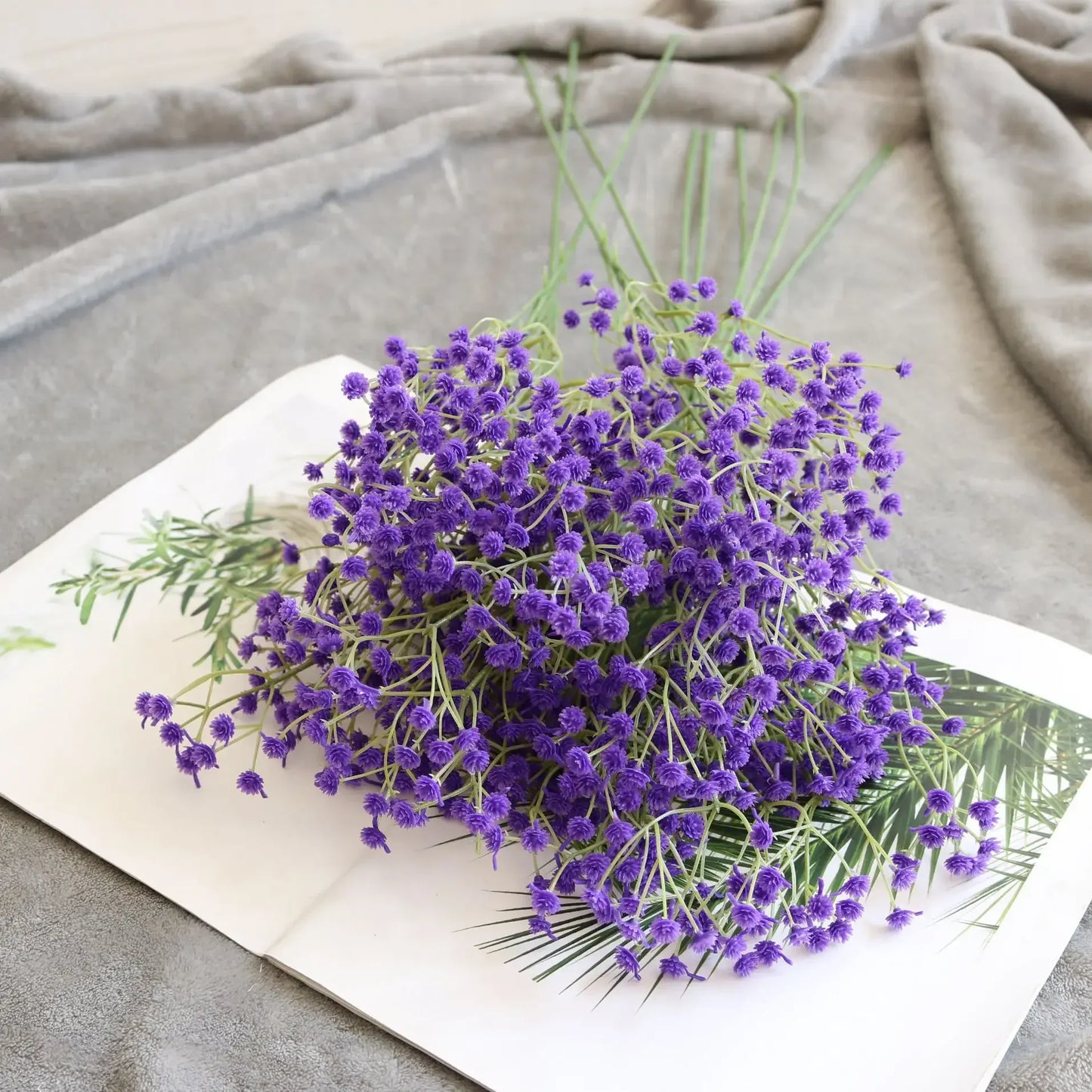 Fleurs de Gypsophile Artificielles | Artiflora Mauve / 1pcs
