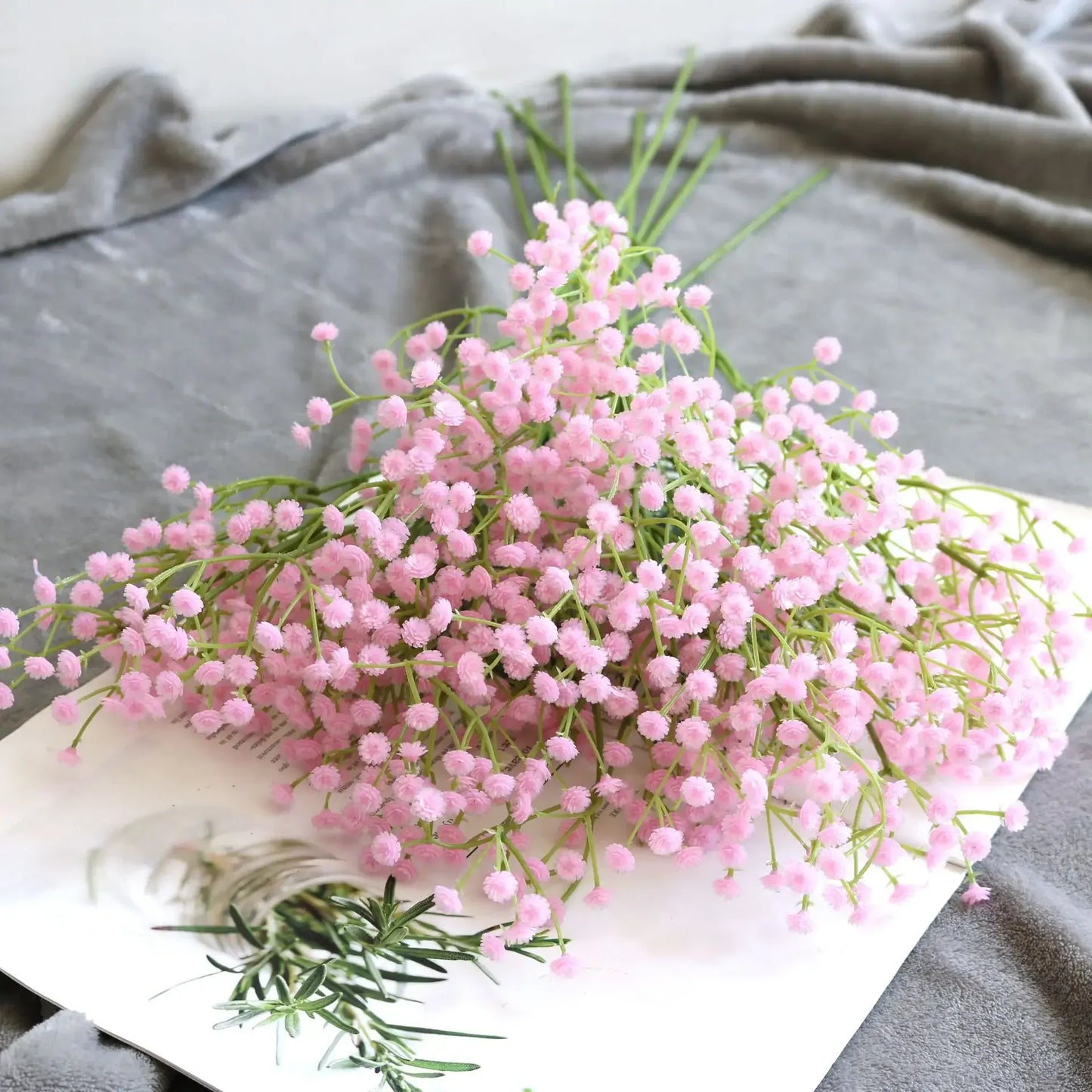 Fleurs de Gypsophile Artificielles | Artiflora Rose / 1pcs