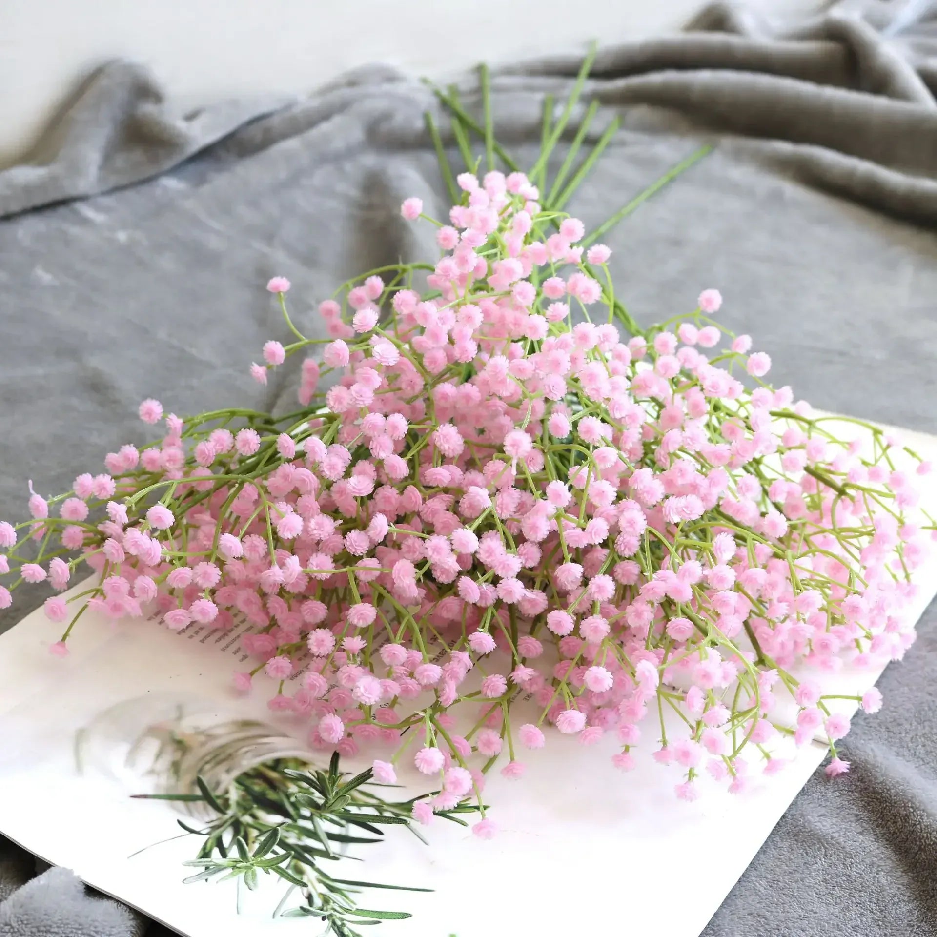 Fleurs de Gypsophile Artificielles | Artiflora Rose / 1pcs