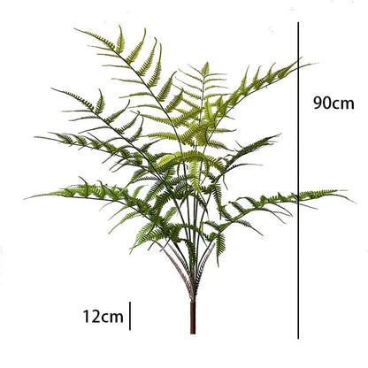 Fougère Artificielle Extérieur | Artiflora 90cm - 9 Feuilles 2
