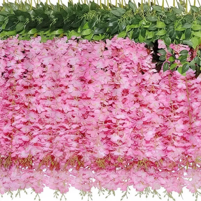 Glycines Artificielles | Artiflora Rose / 12 pièces