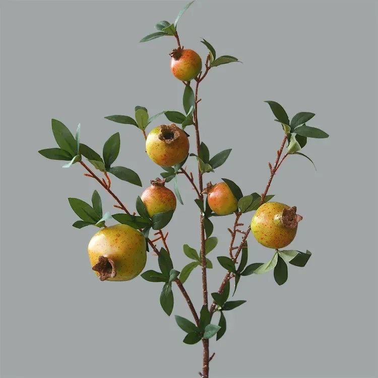 Grenadier artificiel | Artiflora Grenade Jaune