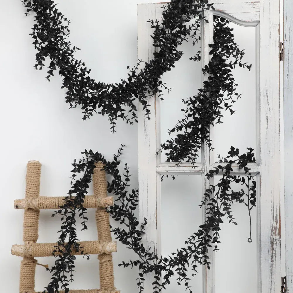 Guirlande d'Eucalyptus Noir Artificiel | Artiflora