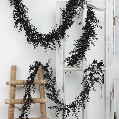 Guirlande d'Eucalyptus Noir Artificiel | Artiflora