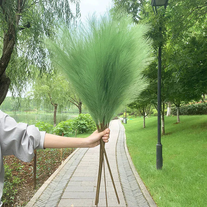 Herbe de Pampa Artificielle | Artiflora Vert / 5 pièces