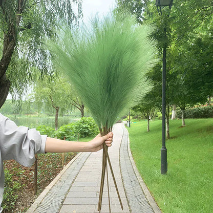 Herbe de Pampa Artificielle | Artiflora Vert / 5 pièces