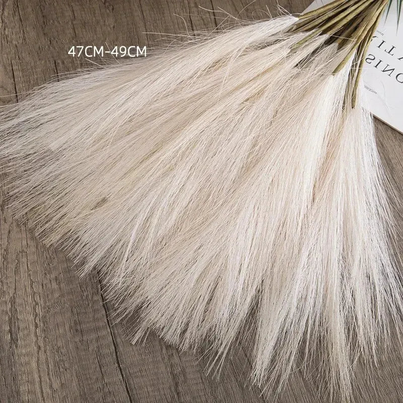 Herbe de Pampas Sobre | Artiflora Blanc Cassé