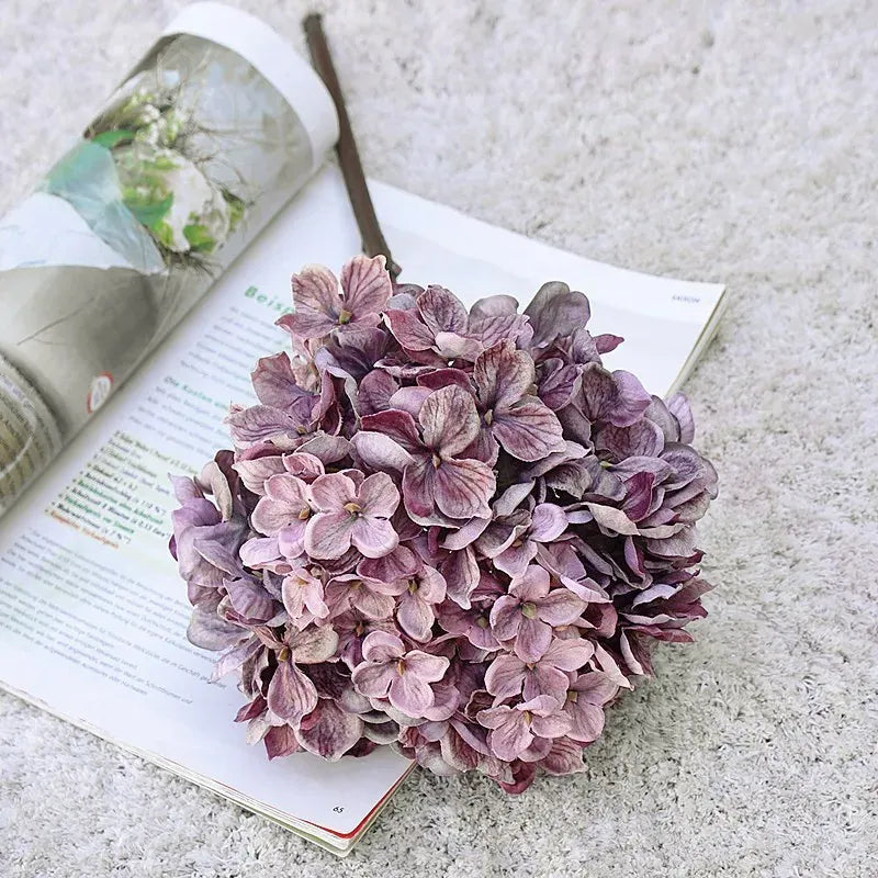 Hortensia Artificielle Automnales | Artiflora Magenta