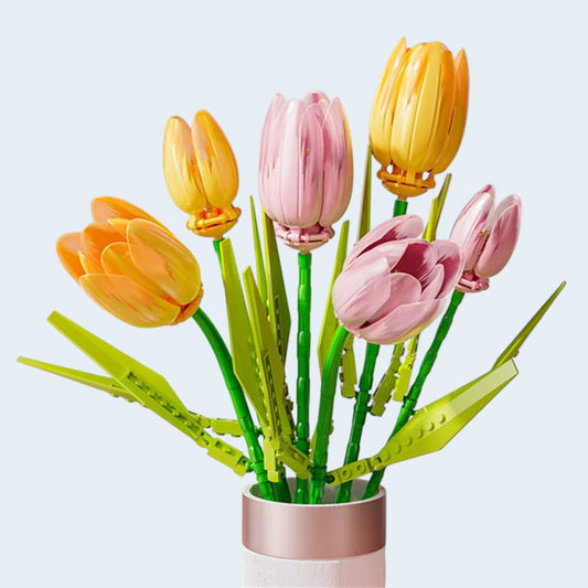 Tulipes à construire